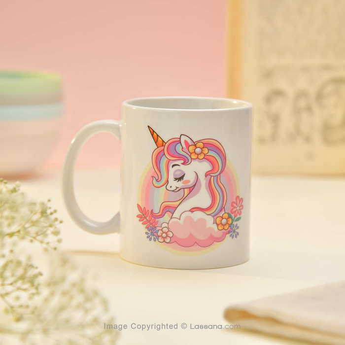 Color Changing Unicorn Mug - Magic Heat Activated Design With Stars & Quote