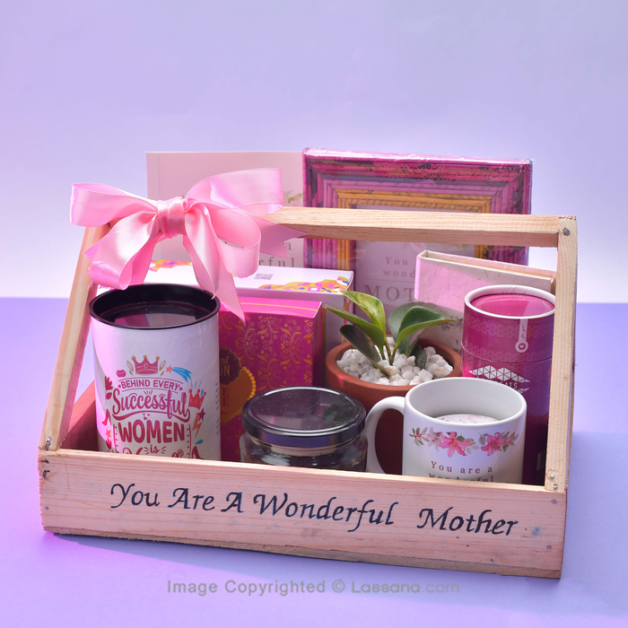 Shop MADE WITH LOVE FOR MOM GIFT BASKET Price in Sri Lanka